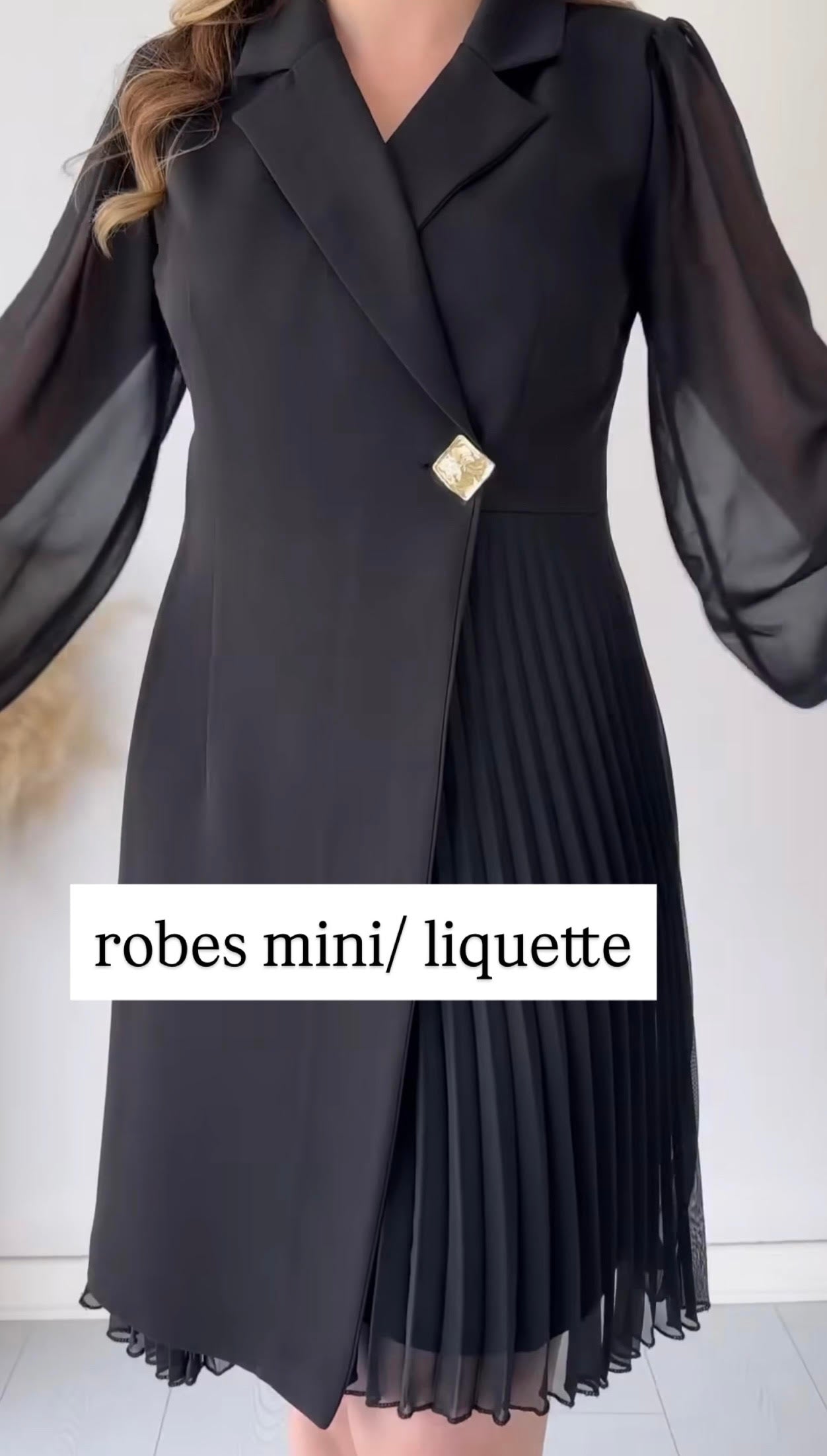 robes mini / liquette