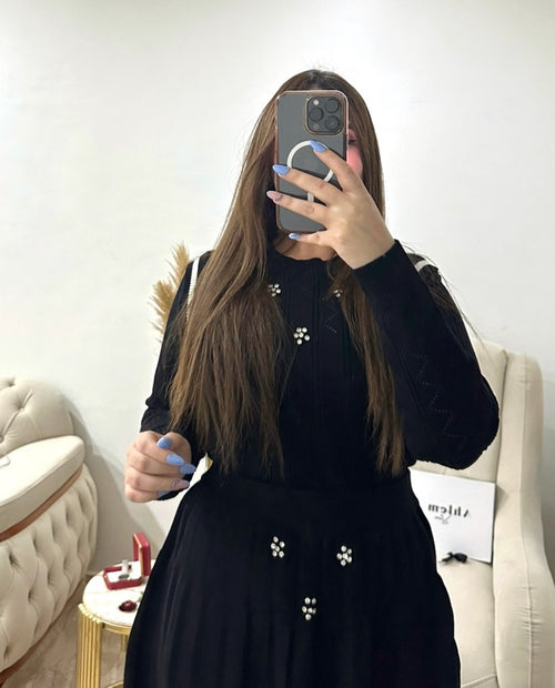 ensemble CELINE -standard:jupe longue + pull