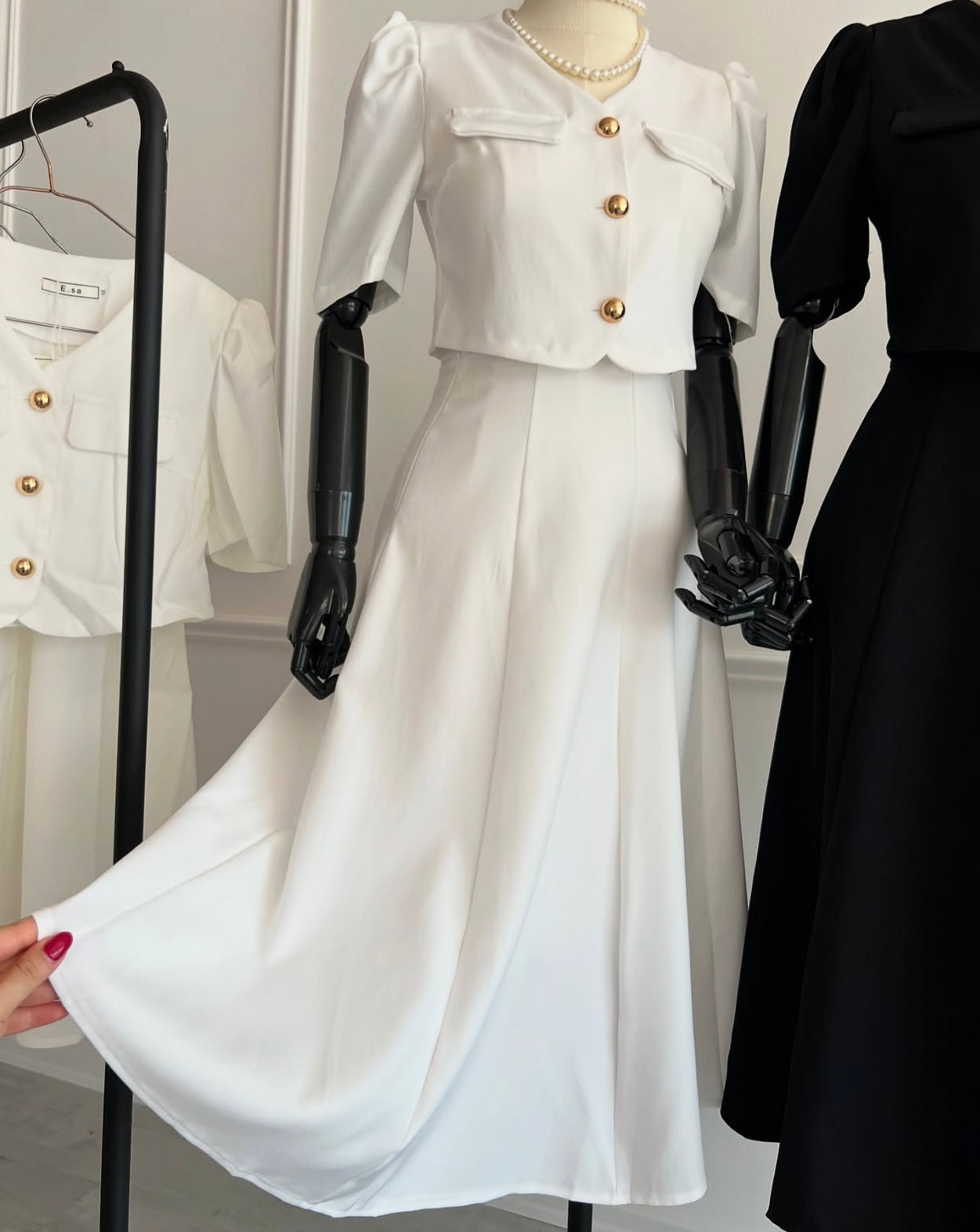 ensemble old money demi manches