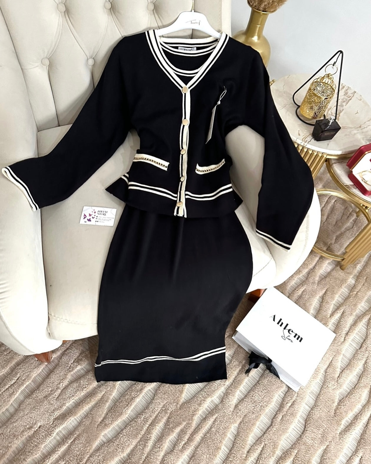 ensemble JULIA - taille standard : robe + veste