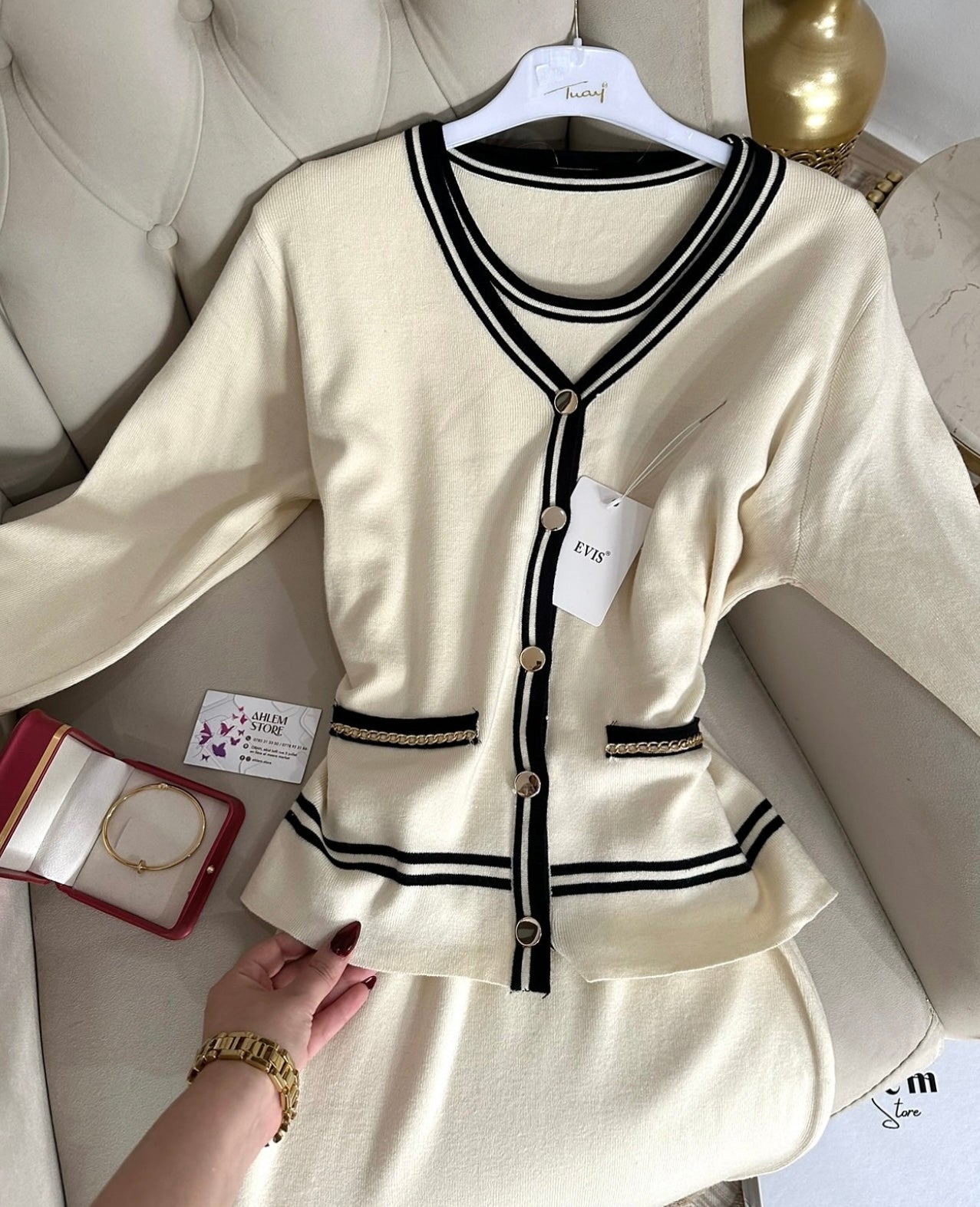 ensemble JULIA - taille standard : robe + veste