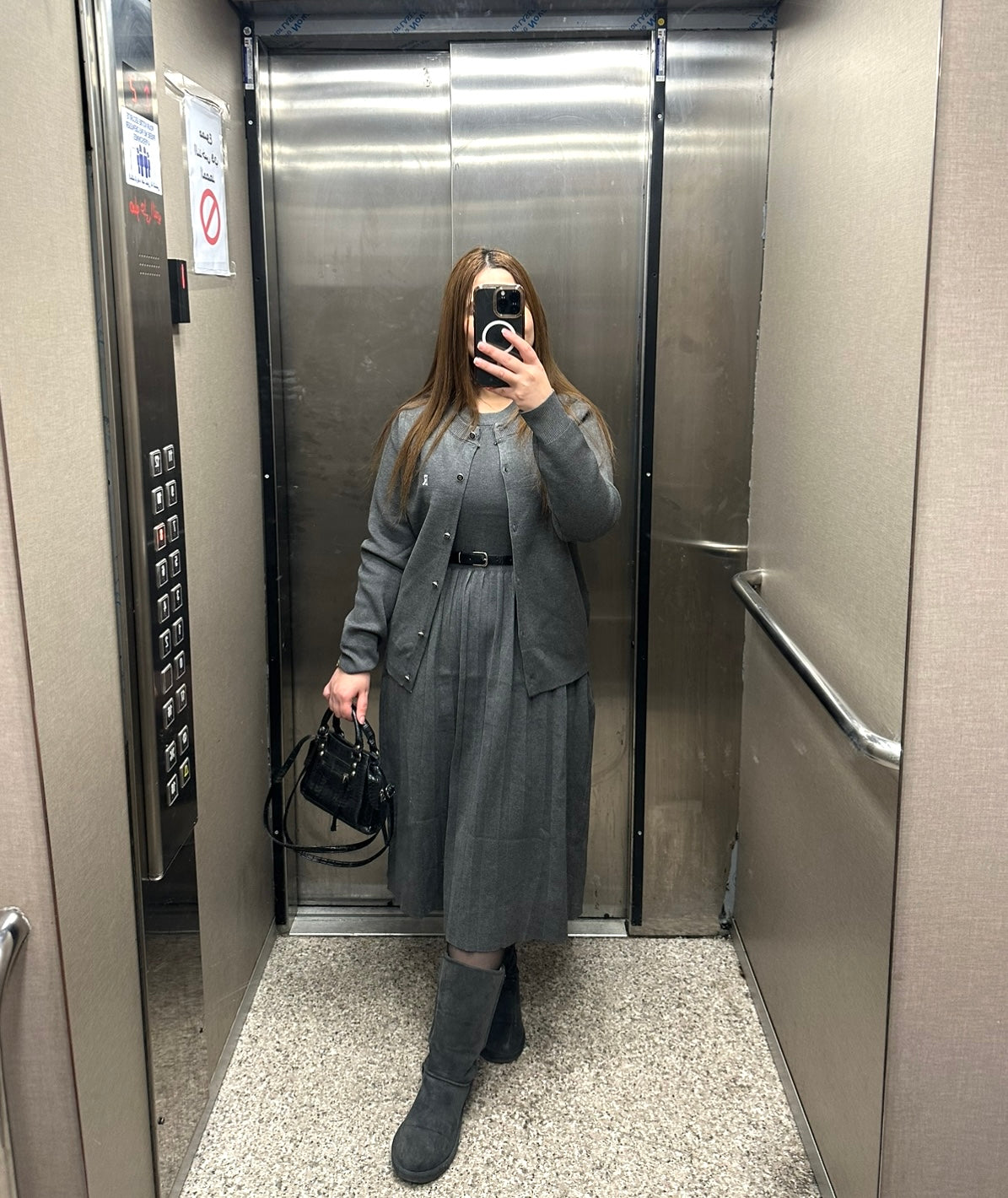 ensemble ILYANA 2  : robe + veste + ceinture -standard